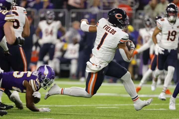 Bears can breathe at least a little easier at bye after ugly win at Minnesota