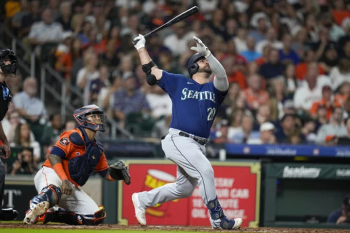 Julio Rodríguez and Mike Ford homer, Bryce Miller works 6 solid innings as Mariners beat Astros 2-0