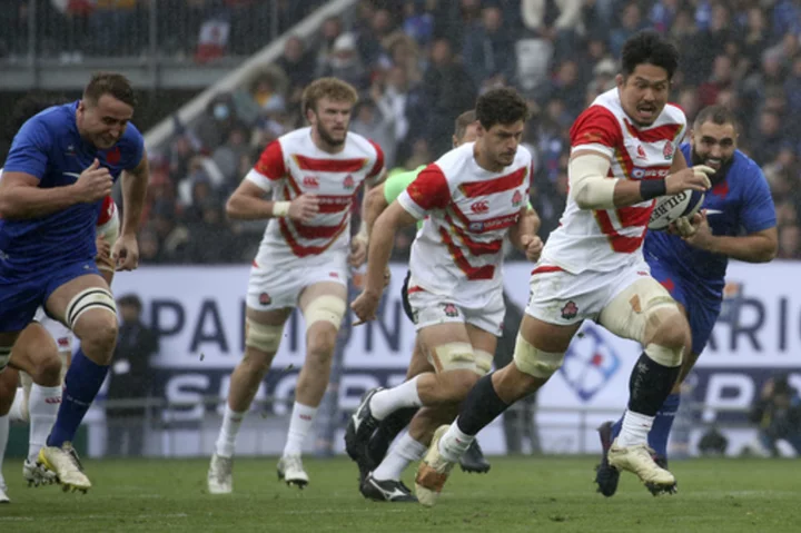 Giant-slayer Japan faces a tough road at the Rugby World Cup