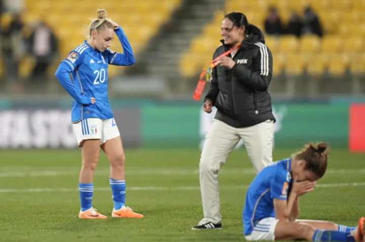 Italians in tears after shocking loss knocks them out of Women's World Cup