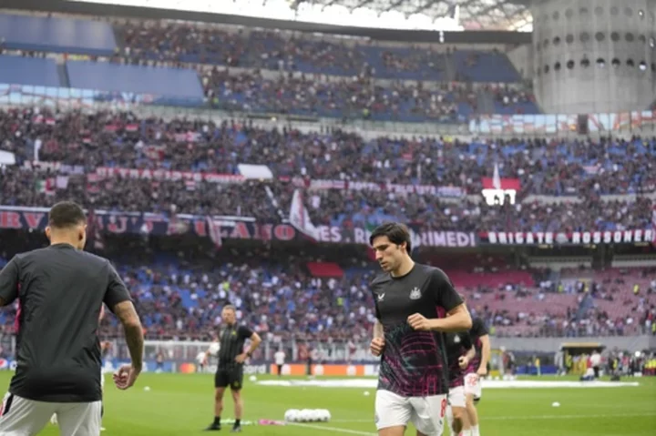 AC Milan takes 1st formal step to moving away from iconic San Siro and into new stadium