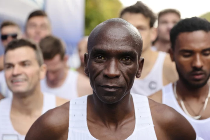 Kenyan marathon star Eliud Kipchoge wins Spain's 2023 Asturias award for sports