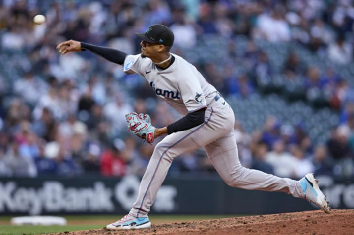 Miami’s Jesús Sánchez makes game-saving catch as Marlins top Mariners 4-1