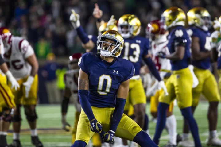 No. 14 Notre Dame looks for fourth straight win over Pitt