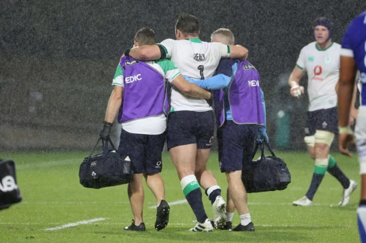 Injured prop Healy misses out on Ireland Rugby World Cup squad