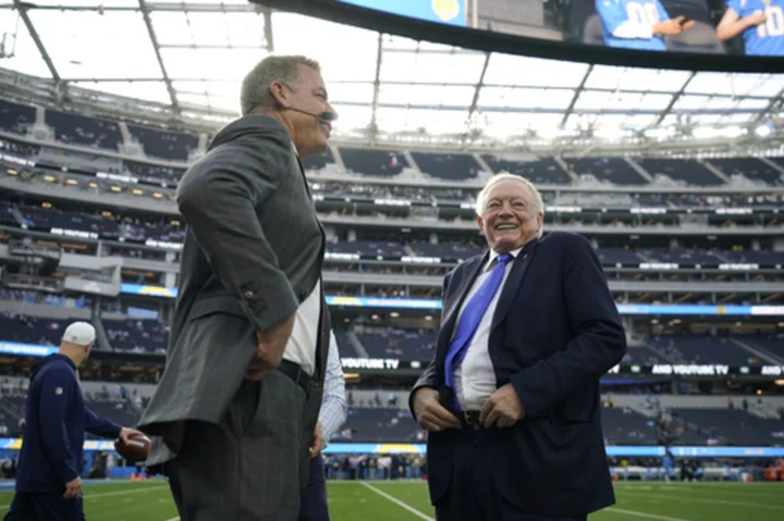 Cowboys owner Jerry Jones says he's elated, and envious, as Rangers prep for World Series