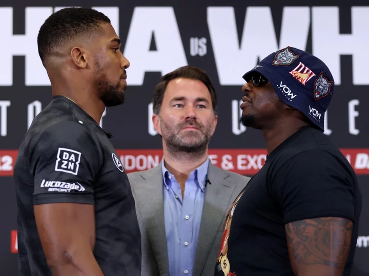 Don’t be fooled by Anthony Joshua and Dillian Whyte’s calm reunion – this is a fight built on spite