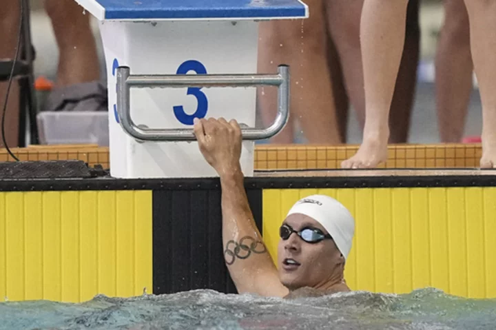 Caeleb Dressel struggles to 29th in 100 freestyle at US swimming nationals