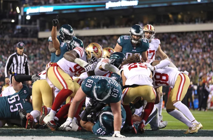 When do Eagles and 49ers play each other this season?