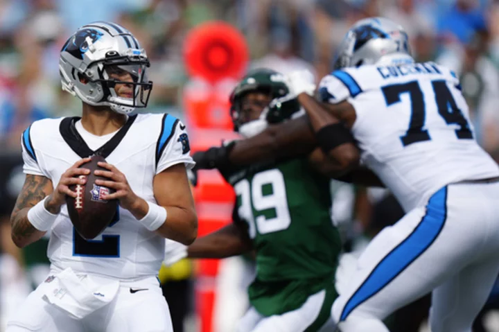 Panthers waive last year's 3rd-round draft pick QB Matt Corral, claim 3 players off waivers