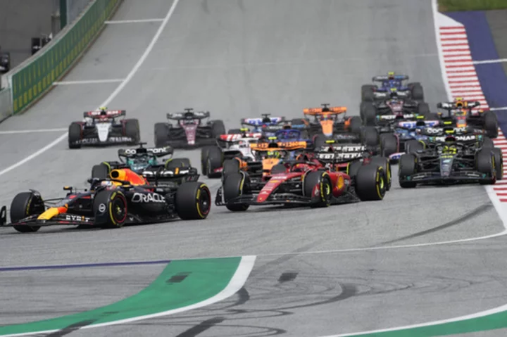 Red Bull driver Verstappen wins Austrian GP ahead of rejuvenated Ferrari's Leclerc in 2nd