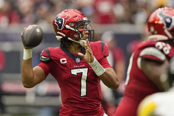 Texans' C.J. Stroud off to a sizzling start as several other rookie QBs struggle