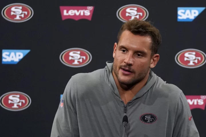 49ers sign Nick Bosa to a record-setting contract extension to end his lengthy holdout