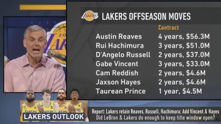 Colin Cowherd: Lakers' Competency Being Viewed as Revolutionary