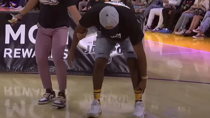 Lakers Fan's Halfcourt Shot for Big Money Turns Into Abject Nightmare