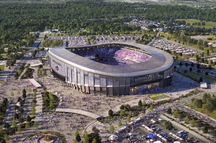 New Buffalo Bills stadium cost overruns approaching $300M, AP sources say