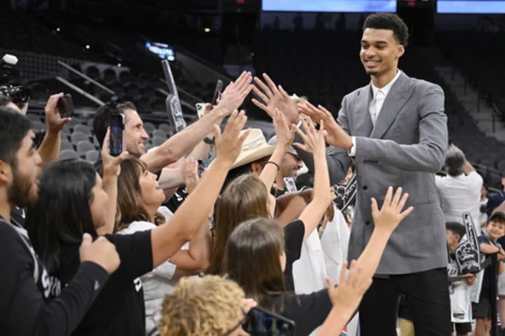 Wembymania set to hit Las Vegas, as Spurs rookie 'can't wait' for his NBA debut at Summer League