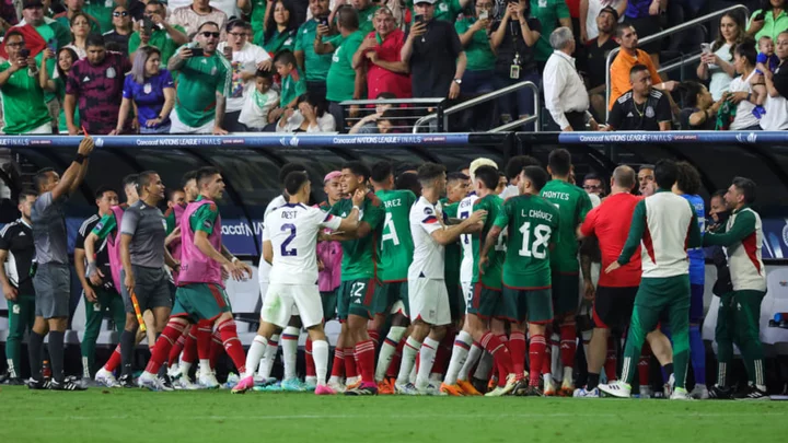 Mexico Fans Brawl With Each Other During Embarrassing Loss to U.S.