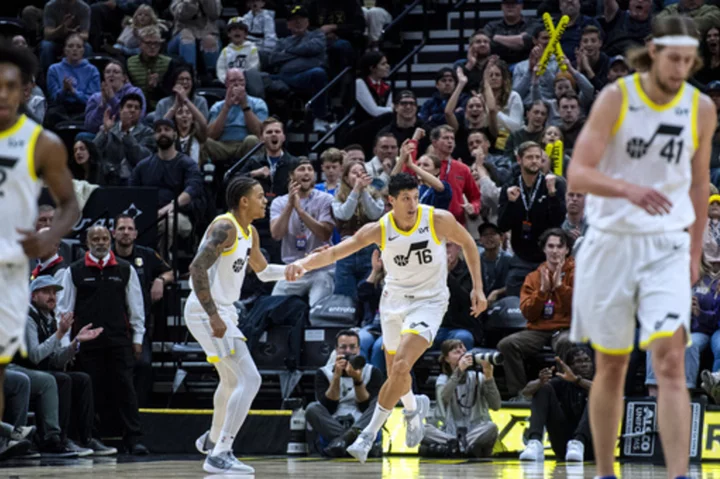Jazz use big fourth quarter to rally past Pelicans for 105-100 victory