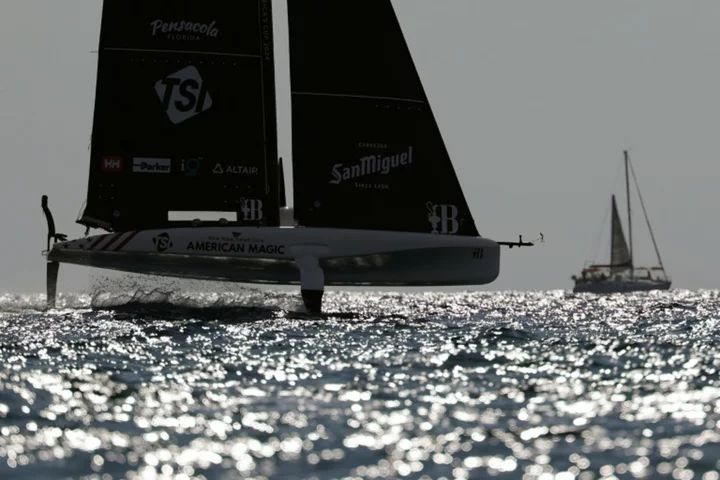 US and New Zealand dominate as America's Cup fleet gets its feet wet