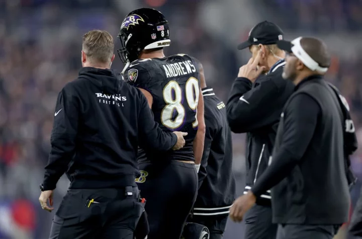 Ravens win turns bittersweet with Mark Andrews injury update