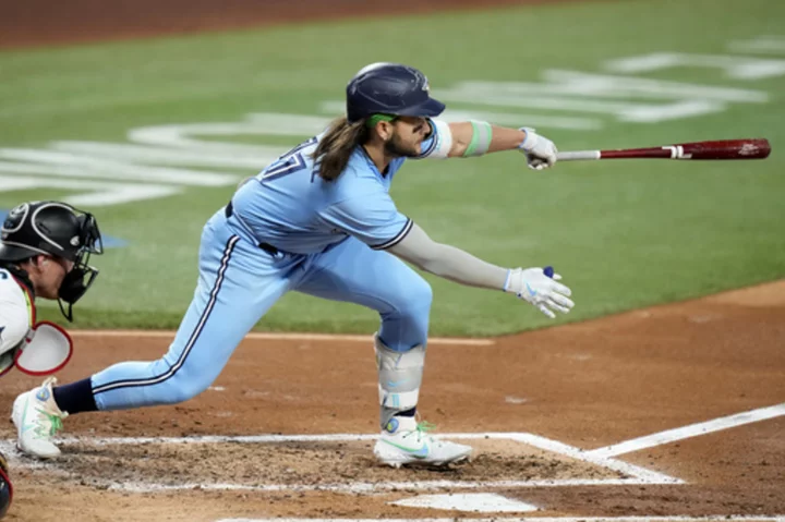 Bo Bichette sidelined by thumb discomfort for Blue Jays' series finale against Marlins