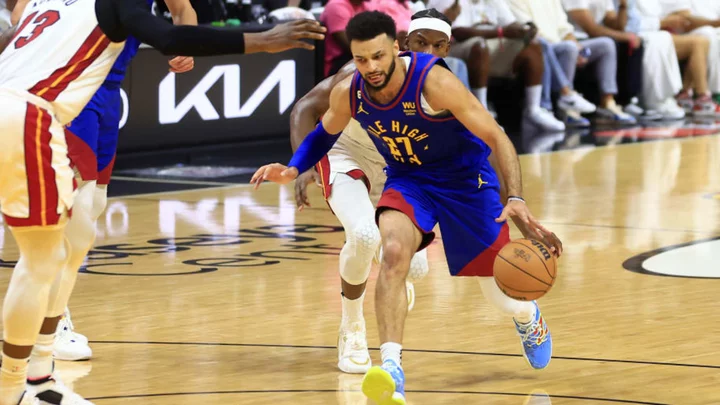 Jamal Murray Has a Nasty Gash on His Hand