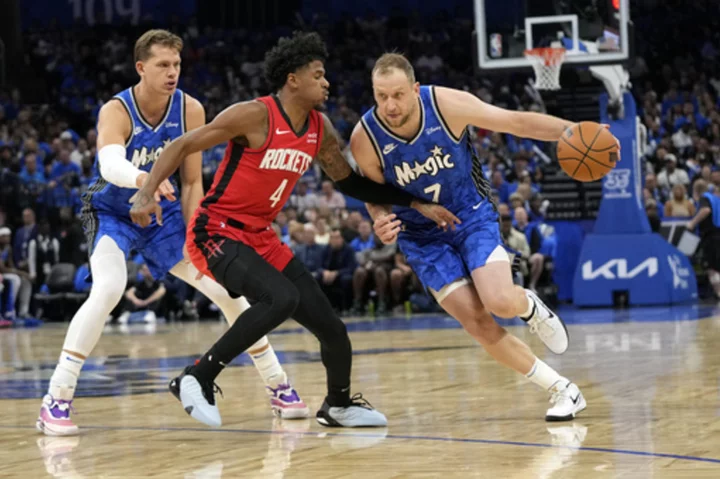 Cole Anthony scores 20 points to help Orlando Magic beat Houston Rockets 116-86 in opener