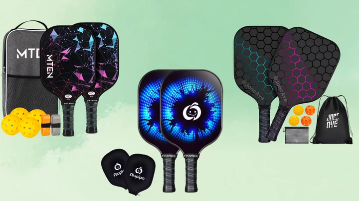 Celebrate National Pickleball Day with a new pickleball paddle set on sale