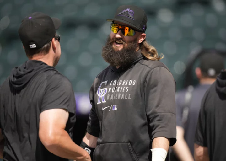 Rockies activate Charlie Blackmon after he missed 2 months with a fractured right hand