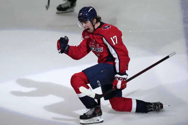 Strome scores in OT as Capitals beat Sabres 4-3 for fifth straight win