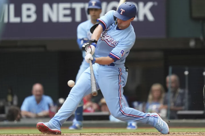 Seager 3 RBIs, Jung's 9th HR leads Rangers over Rockies 13-3 for 3-game sweep