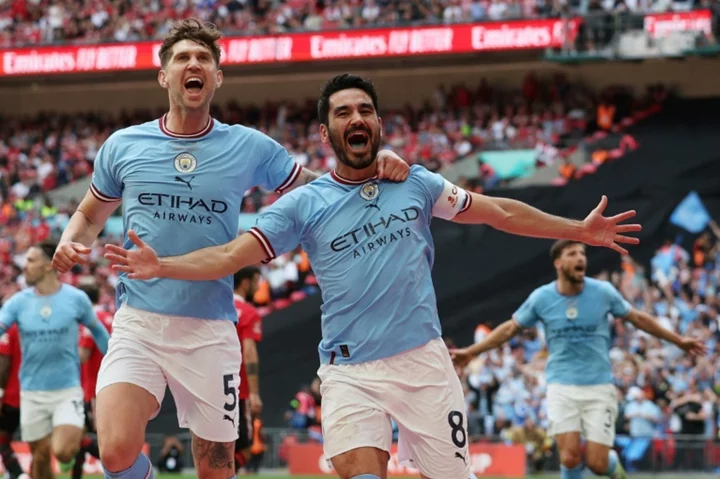 Gundogan double secures FA Cup for Manchester City