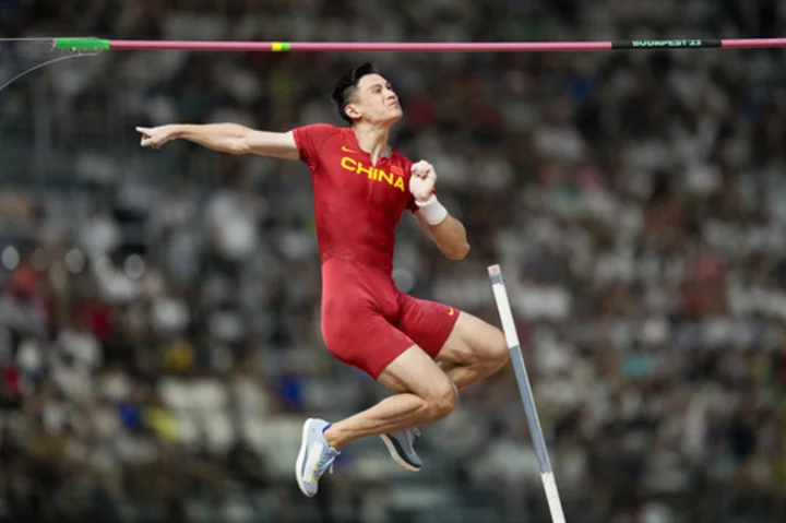 AP PHOTOS: Track and field world championships in Hungary close