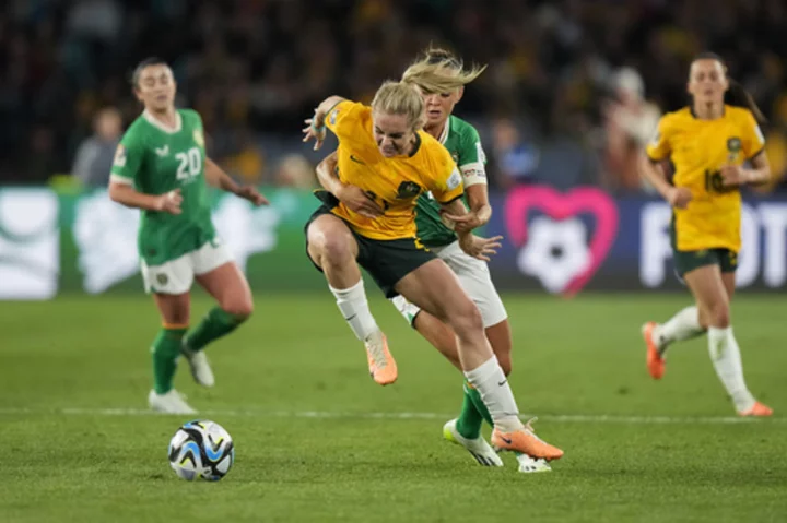 Kerr's Women's World Cup in doubt, but she still helps inspire Australia to win against Ireland
