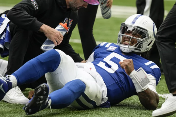 Colts QB Anthony Richardson to miss at least 4 weeks after going on injured reserve