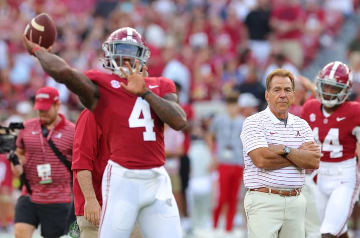 Sir, this is a Coke: Nick Saban in midseason form deflecting questions about Jalen Milroe’s future