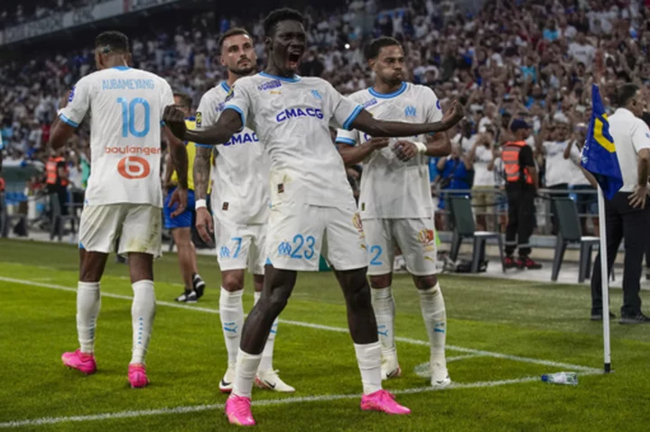 Marseille struggles to beat Brest in French league