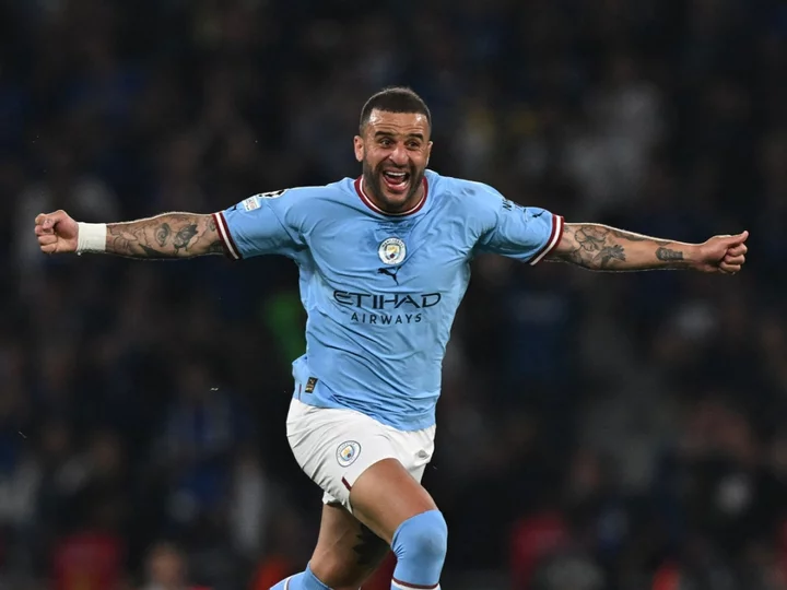 Kyle Walker reveals six-word message to Man City teammates ahead of Champions League win