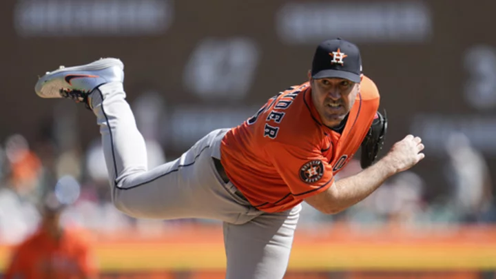 Justin Verlander faces former teammate Miguel Cabrera one more time as Astros rout Tigers 17-4