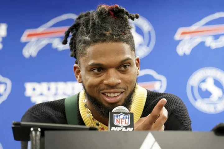 Safety Damar Hamlin makes the 53-player cut after Buffalo Bills pare roster, AP source says
