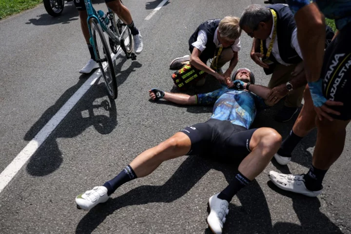 Stage winner Pedersen sad for 'legend' Cavendish after Tour de France crash