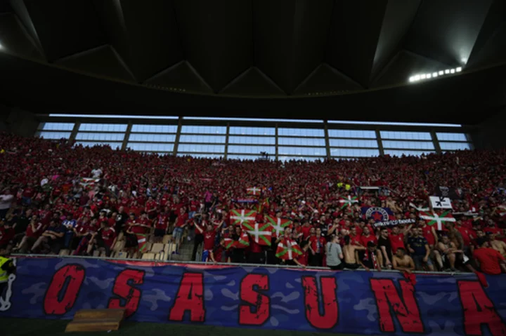 Spanish soccer club Osasuna announces deal with UEFA to overturn expulsion from competition