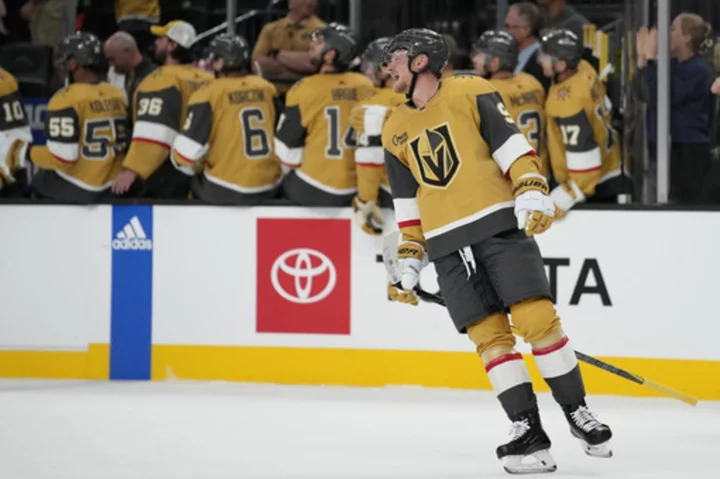 Eichel, Hill lead Golden Knights to 4-1 win over Ducks to improve to 3-0-0