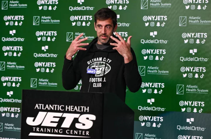 Aaron Rodgers uses Websters in the best and worst speech of all-time