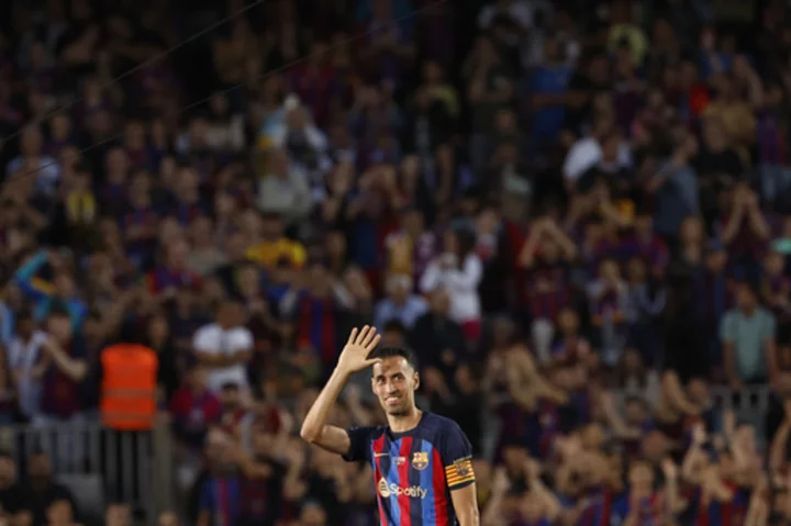 Sergio Busquets is joining former Barcelona teammate Lionel Messi at Inter Miami