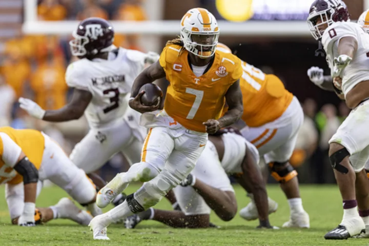 No. 17 Tennessee visits No. 11 Alabama for rivalry tilt a year after their dramatic top 10 showdown