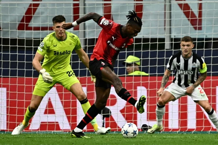 Newcastle hold AC Milan on Champions League return
