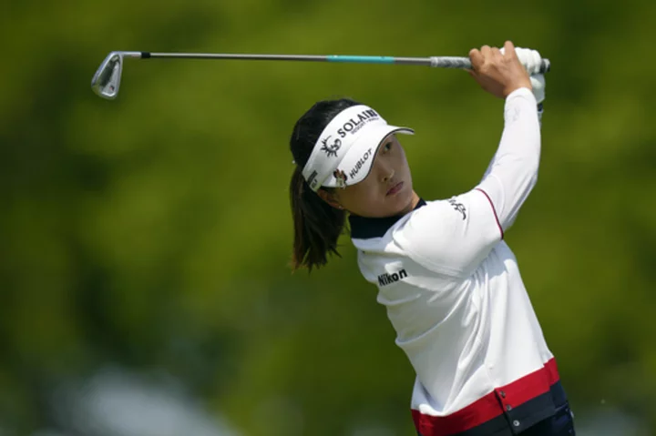 Jin Young Ko, Sarah Kemp share lead halfway through LPGA Tour's Founders Cup