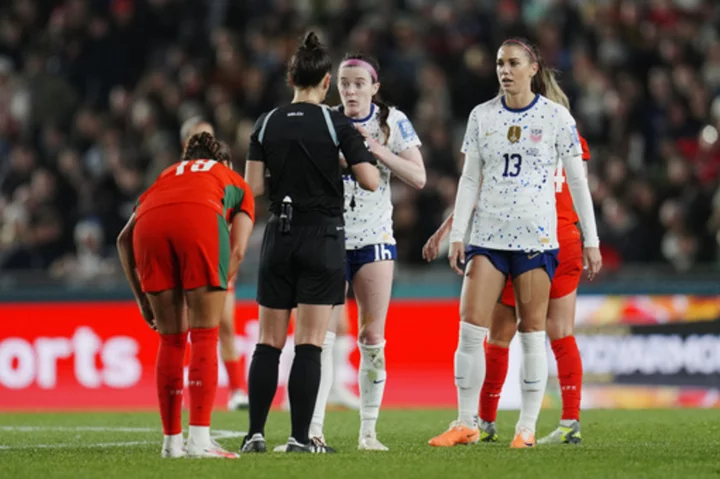 Underwhelming U.S. team slumps into Women's World Cup knockout game against familiar foe